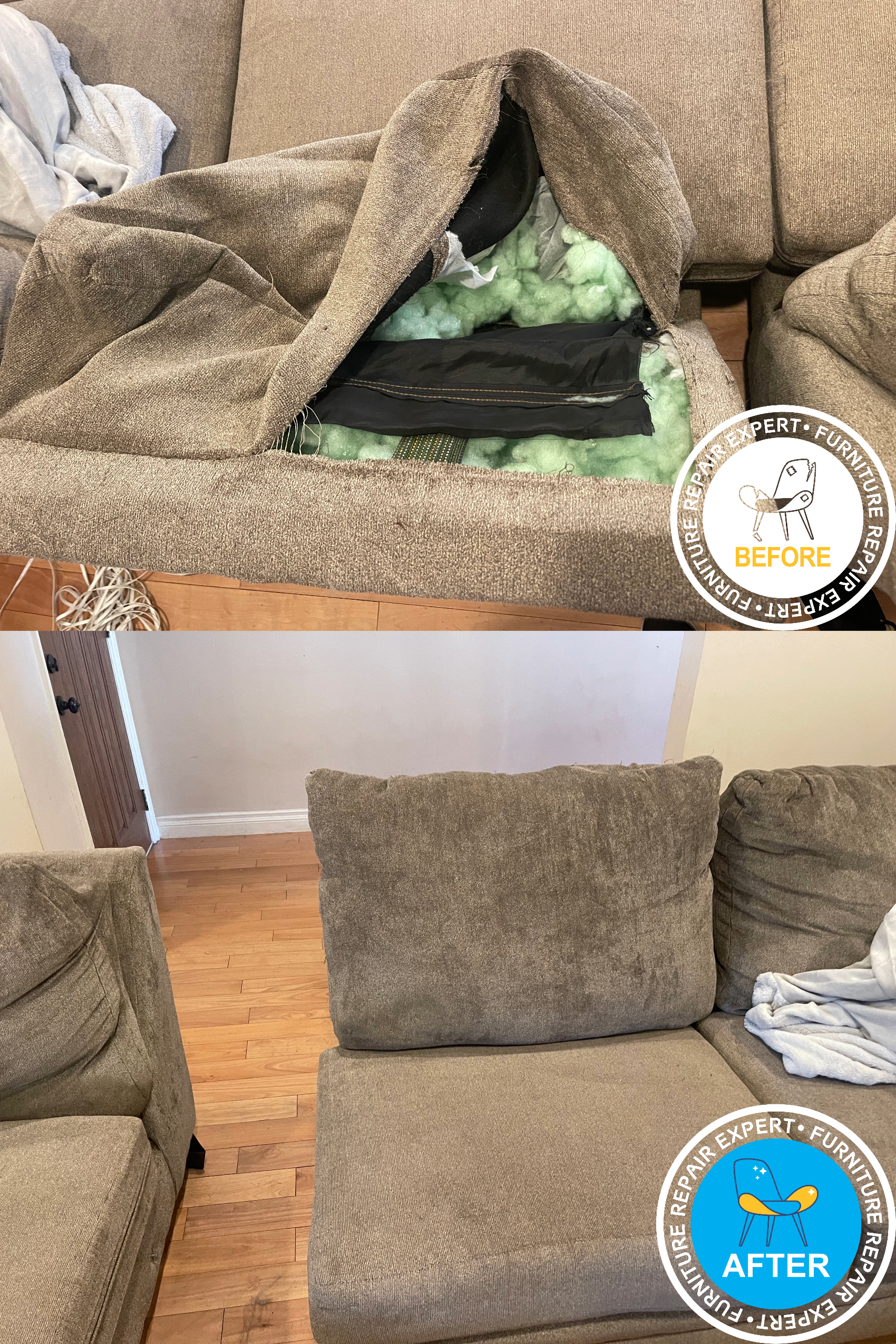 we are repairing and refurbishing sofas of all styles and materials, ensuring they're as comfortable and beautiful as ever